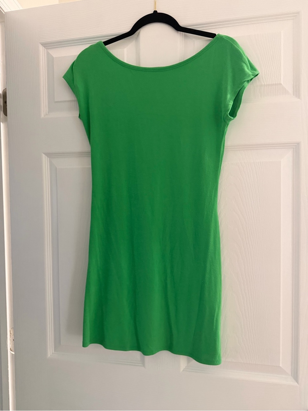 Free People Beach Green Scoop Neck Dress